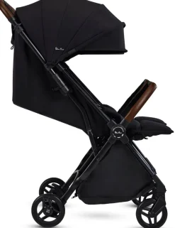 Silver Cross Jet Lightweight Double Stroller - Black