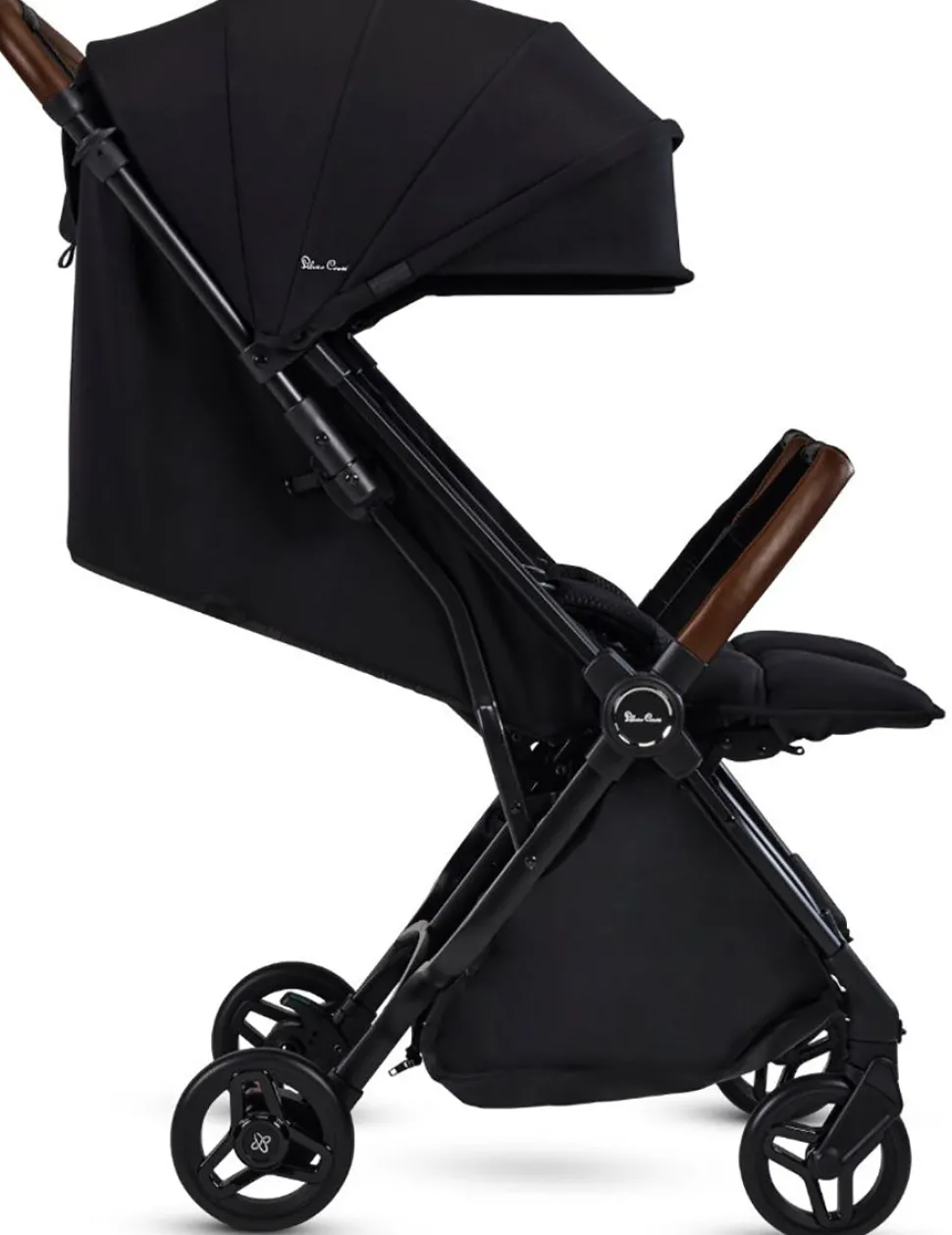 Silver Cross Jet Lightweight Double Stroller - Black