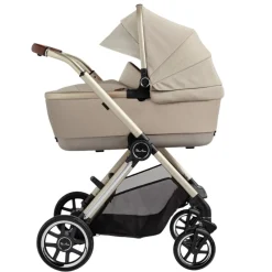 Silver Cross Reef 2 Folding Bassinet - Stone