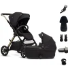 Silver Cross Reef 2 Stroller 2025 + Accessory + Bassinet Bundle - Espresso (Special Edition)