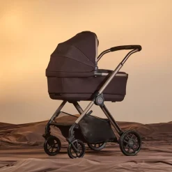 Silver Cross Reef First Bed Folding Bassinet 2025 - Ganache