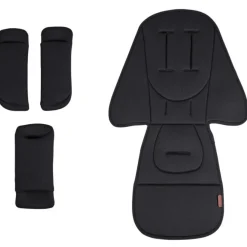 Silver Cross Wave 3 Seat Liner and Harness Pad Set - Licorice