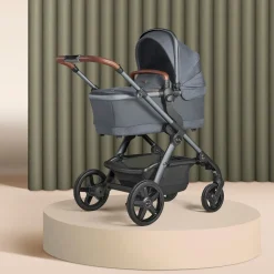 Silver Cross Wave Single-to-Double Stroller - Lunar
