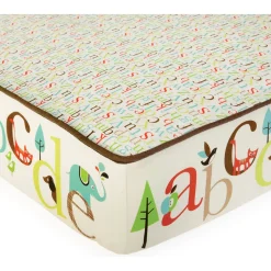 Skip Hop Alphabet 4 Piece Crib Bedding Set with Wall Decals