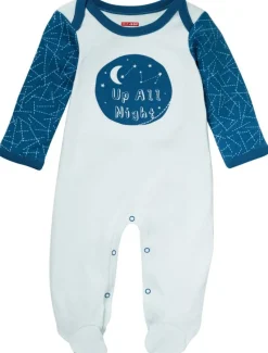 Skip Hop Baby Says Footie, Up All Night - Galaxy (9 Months)