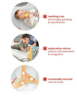 Skip Hop Discoverosity Montessori-Inspired Play Gym