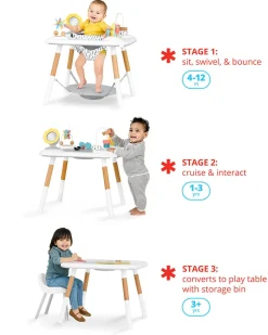 Skip Hop Discoverosity Montessori-Inspired 3-Stage Activity Center & Play Table