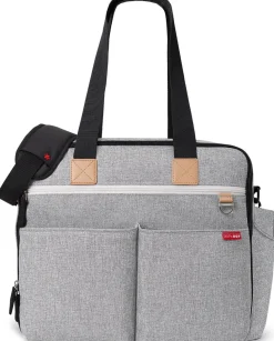 Skip Hop Duo Weekender Diaper Bag - Grey Melange