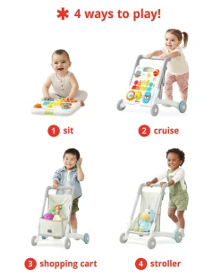 Skip Hop Explore & More Grow Along 4-In-1 Activity Walker