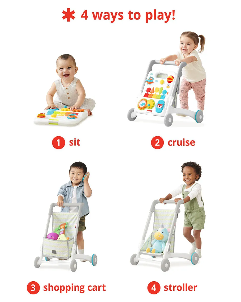 Skip Hop Explore & More Grow Along 4-In-1 Activity Walker