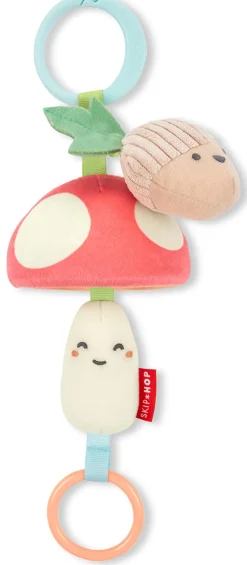 Skip Hop Farmstand Mushroom Baby Stroller Toy