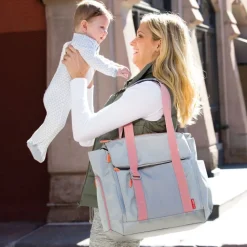 Skip Hop Fit All-Access Diaper Bag - Platinum