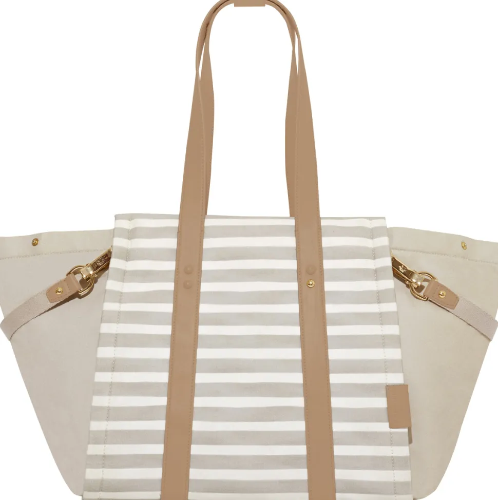 Skip Hop Highline Tote Diaper Bag - Oyster Stripe