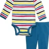 Skip Hop Long Sleeve Bodysuit & Pant Set - Stripes (Newborn)