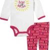 Skip Hop Long Sleeve Bodysuit & Pant Set, Rise & Shine - Confetti (9 Months)