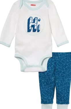 Skip Hop Long Sleeve Bodysuit & Pant Set, Hi - Galaxy (6 Months)