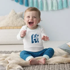 Skip Hop Long Sleeve Bodysuit & Pant Set, Hi - Galaxy (9 Months)