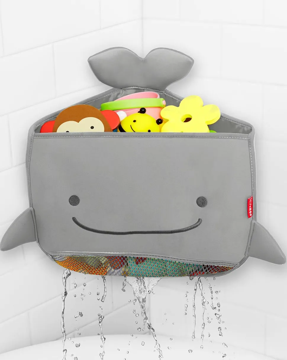 Skip Hop Moby Corner Bath Toy Organizer - Grey