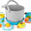 Skip Hop MOBY Fun-Filled Bath Toy Bucket Gift Set