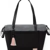 Skip Hop Nolita Neoprene Tote Diaper Bag - Black/Grey