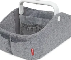 Skip Hop Nursery Style Light-Up Diaper Caddy - Grey