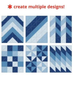 Skip Hop Playspot Geo Foam Floor Tiles - Blue Ombre