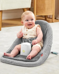 Skip Hop Silver Lining Cloud Upright Activity Floor Seat - Grey
