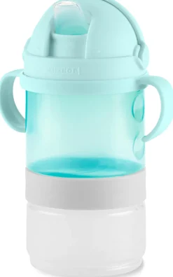 Skip Hop Sip To Snack 2-in-1 Set - Teal / Grey