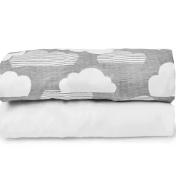 Skip Hop Travel Crib Fitted Sheet Set