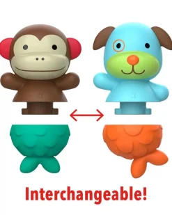 Skip Hop ZOO Mix & Match Flippers - Monkey & Dog