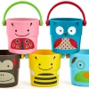 Skip Hop Zoo Stack & Pour Buckets Bath Toy