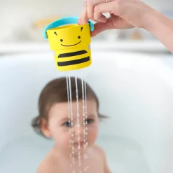 Skip Hop Zoo Stack & Pour Buckets Bath Toy