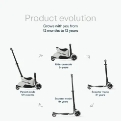 SmarTrike Xtend Ride On & Scooter - Grey