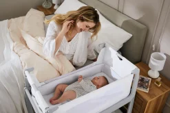 Snuz SnuzPod4 Bedside Crib - Dove Grey