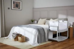Snuz SnuzPod4 Bedside Crib - Dove Grey