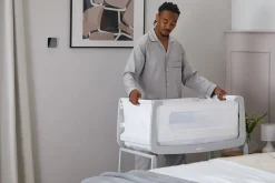 Snuz SnuzPod4 Bedside Crib - Dove Grey