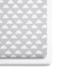 Snuz SnuzPod Crib Fitted Sheets, 2 Pack - Cloud