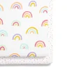 Snuz SnuzPod Crib Fitted Sheets, 2 Pack - Multi Rainbow