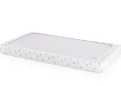 Stokke Home Bed Fitted Sheets - White/Mono Bear