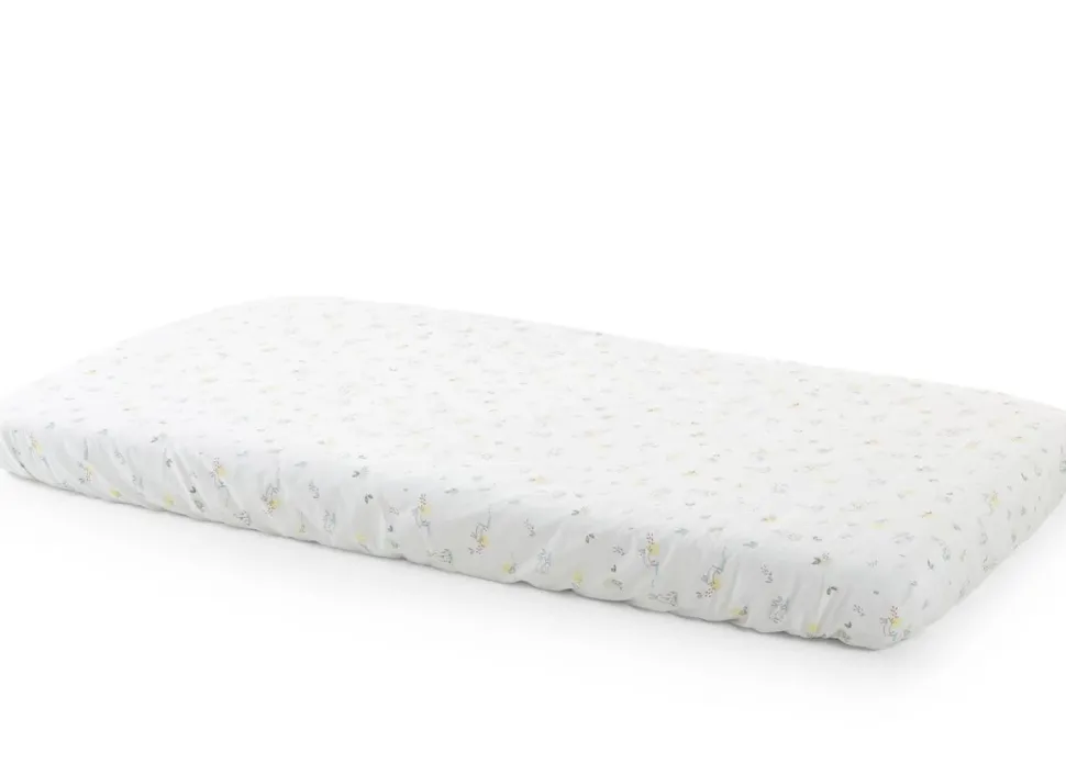 Stokke Home Bed Fitted Sheets - White/Soft Rabbit
