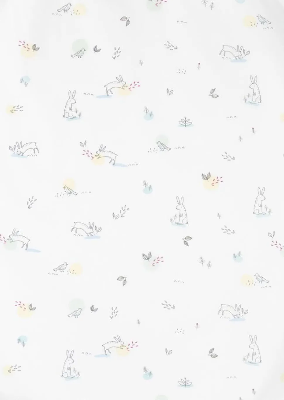 Stokke Home Bed Fitted Sheets - White/Soft Rabbit