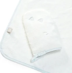 Stokke Hooded Towel - Blue Sea