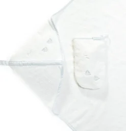 Stokke Hooded Towel - Blue Sea