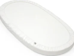 Stokke Sleepi Crib/Bed Fitted Sheet - White