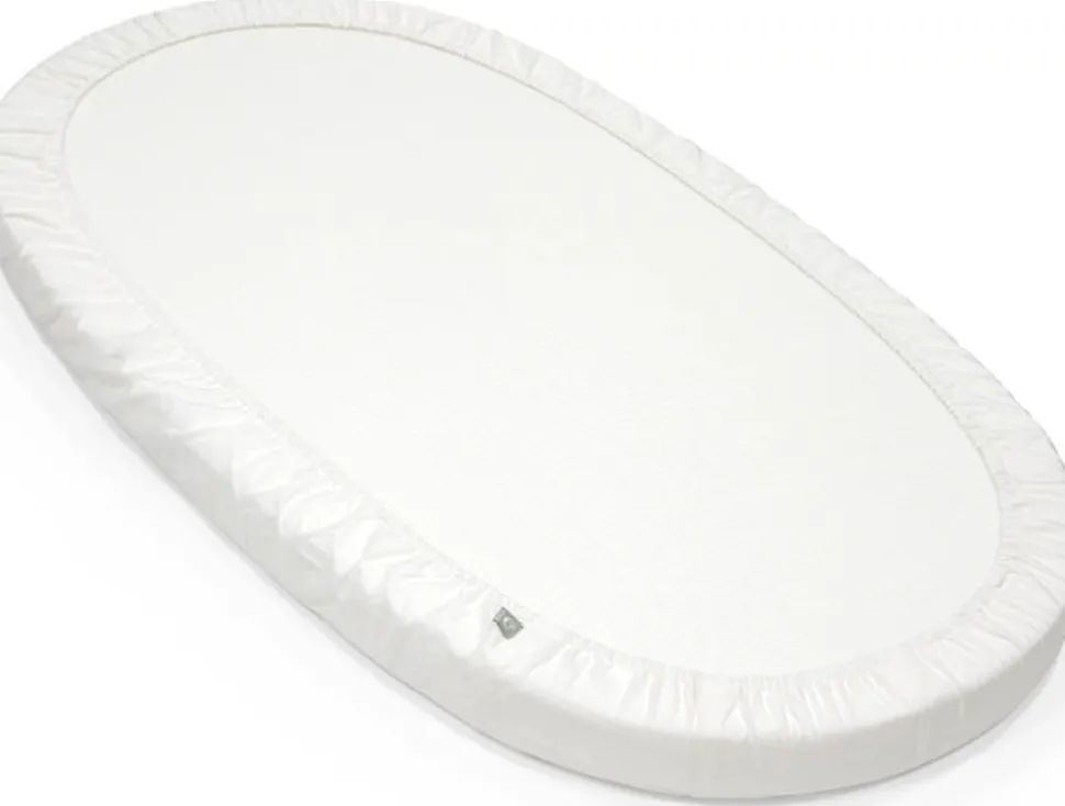 Stokke Sleepi Crib/Bed Fitted Sheet - White