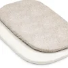 Stokke Snoozi Fitted Sheet, 2-Pack - Dandelion Beige / Vanilla Cream