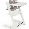 Stokke Tripp Trapp High Chair and Cushion with Stokke Tray - White / Icon Grey