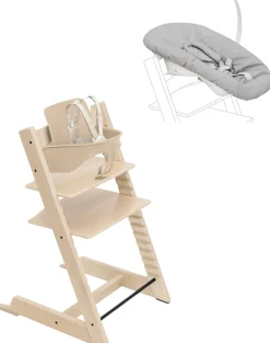 Stokke Tripp Trapp High Chair2 and Newborn Set - Natural