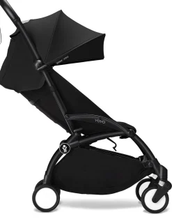 Stokke YOYO3 Ultra Compact 6+ Stroller (One Box) - Black / Black