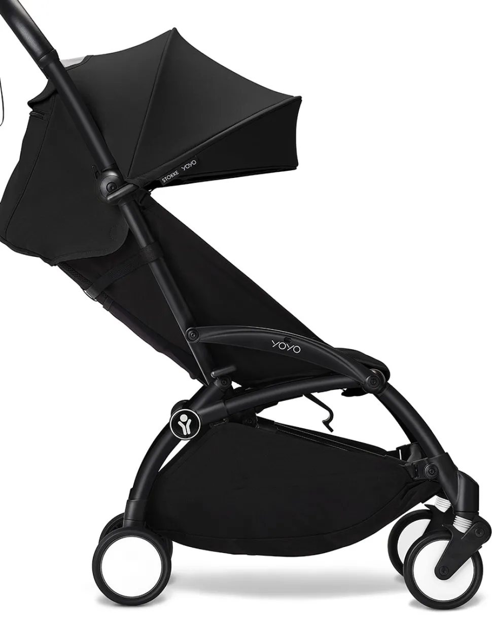 Stokke YOYO3 Ultra Compact 6+ Stroller (One Box) - Black / Black